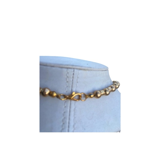 BEADED PEARL NECKLACE - Picture 2 of 2